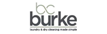 Burke Cleaning Service logo, laundry and dry cleaning made simple